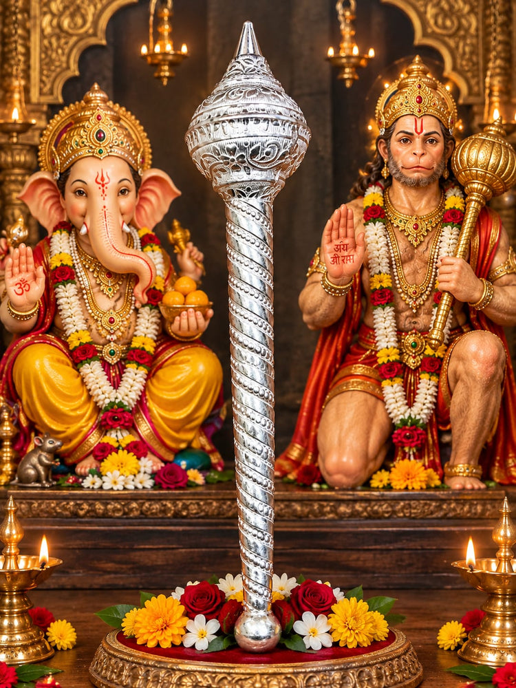 Ganesha and Hanuman gdha