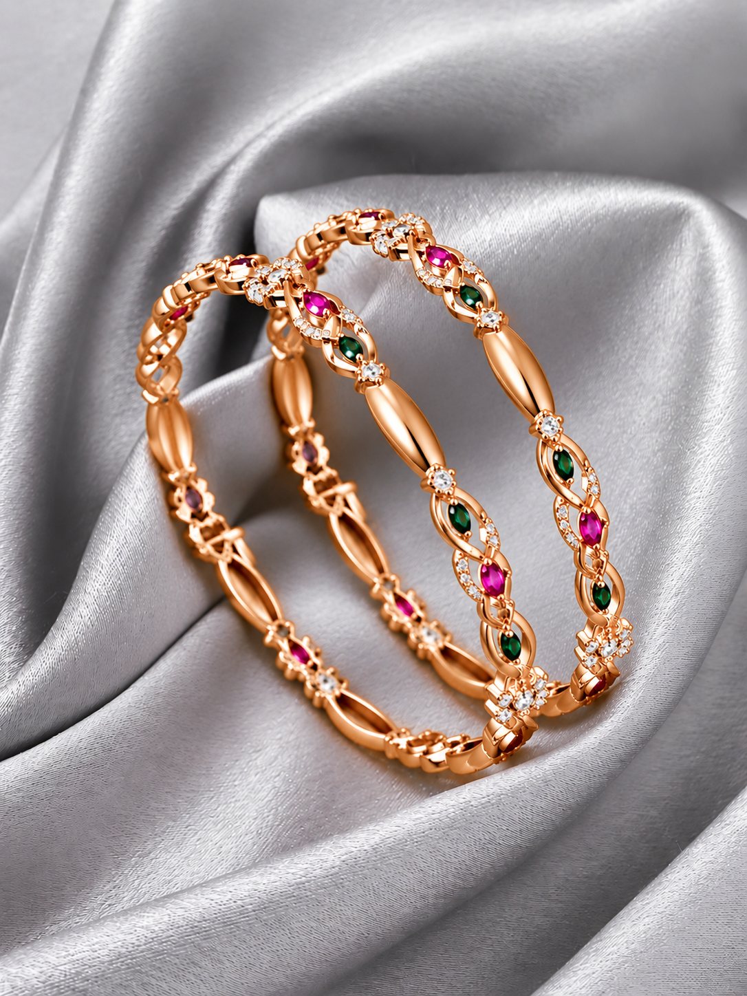 Bangles Silver 2.8